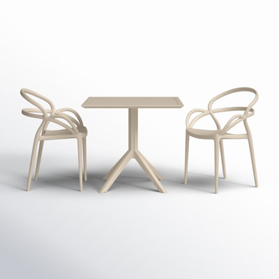 Farrah 3 Piece Bistro Set