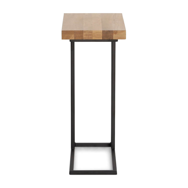 Petite table d'appoint en bois de chêne Luka