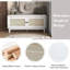 Banc d'entrée en rotin avec rangement Boho-1382688027