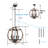 Sparkel 4 - Light Black Sphere Pendant