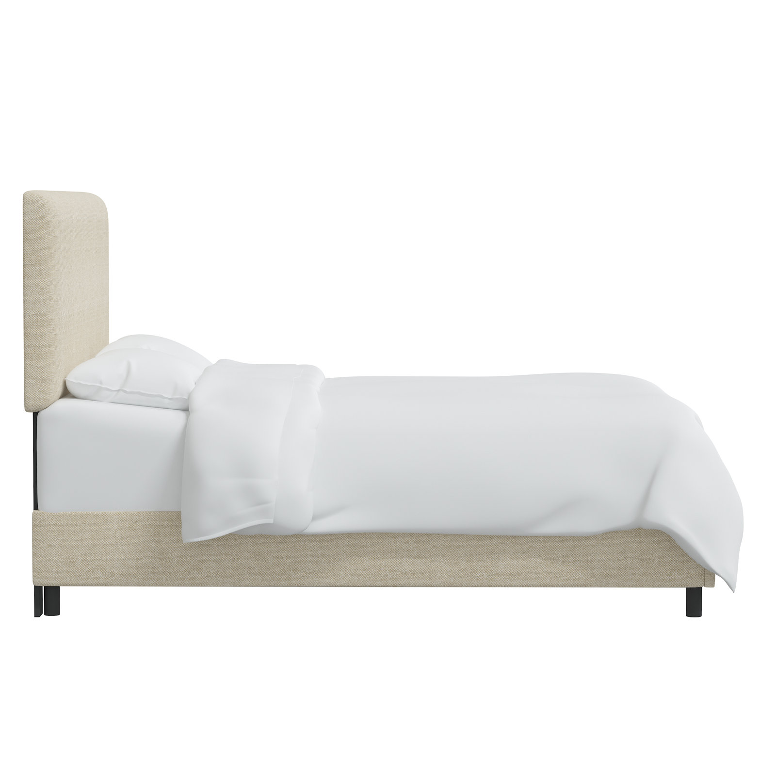 Eisley Upholstered Bed, Queen, Milsap Canvas Sustain® Tweed