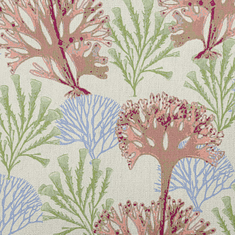 Blooms and Branches Zippered Throw Pillow, Floral corail doux, H 26 po x l 26 po