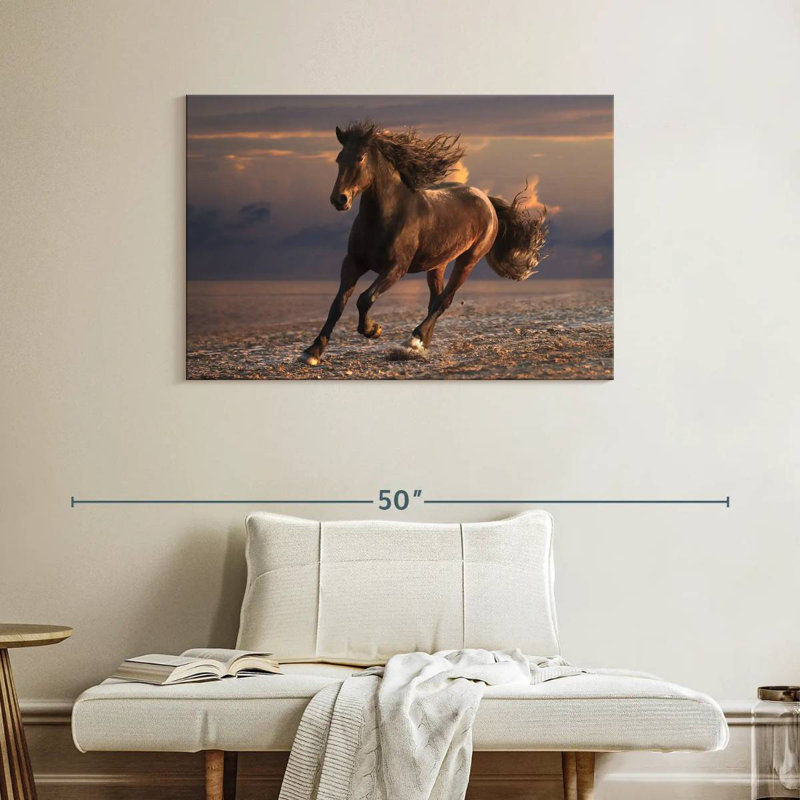 Cheval de plage Brampt, H 26 po x l 39 po