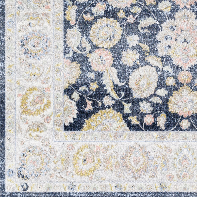 Kistler Washable Oriental Indoor Rug, Runner 2'7" x 7'3"