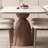 Solid Wood Rock Slab Dining Table-1654497578