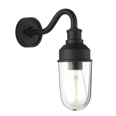Kevelyn Brass Outdoor Barn Light