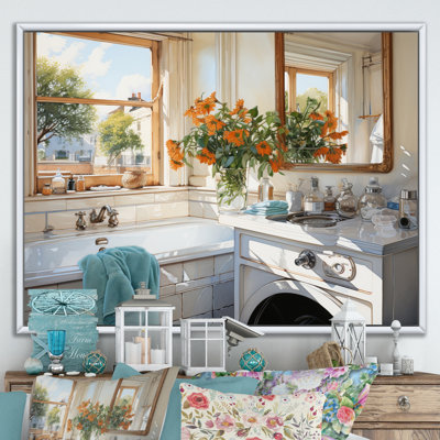 " Bath Laundry Realism In "