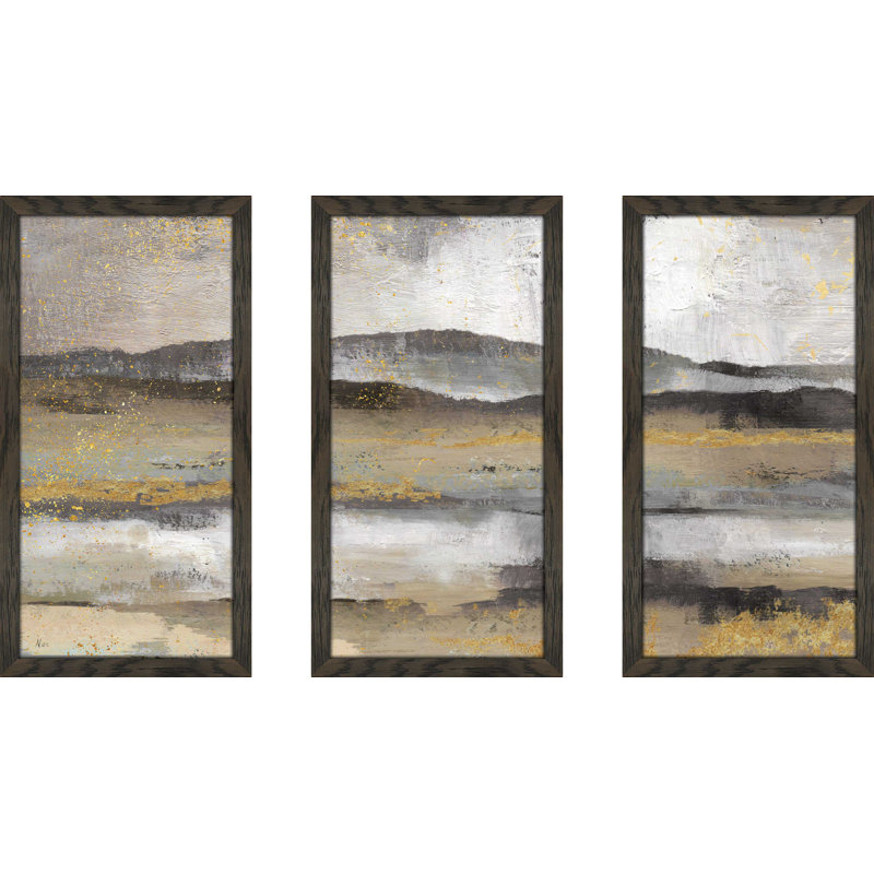 " Rolling Hills " 3 - Pieces, 40.5" W x 25.5" H x 1" D