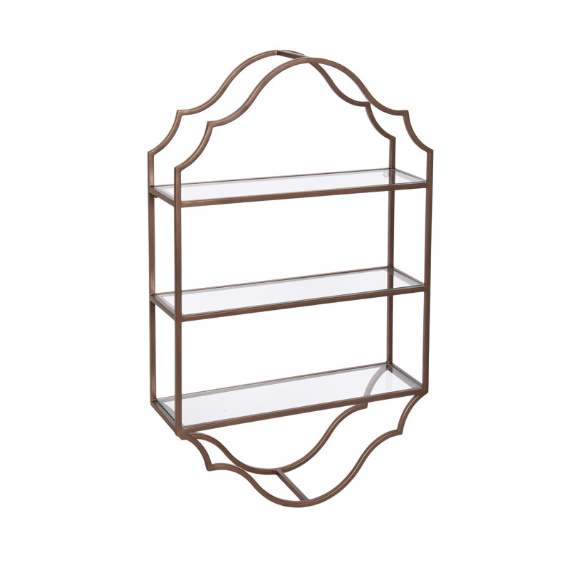 Hoskinson Ornate Tiered Wall Storage Shelf