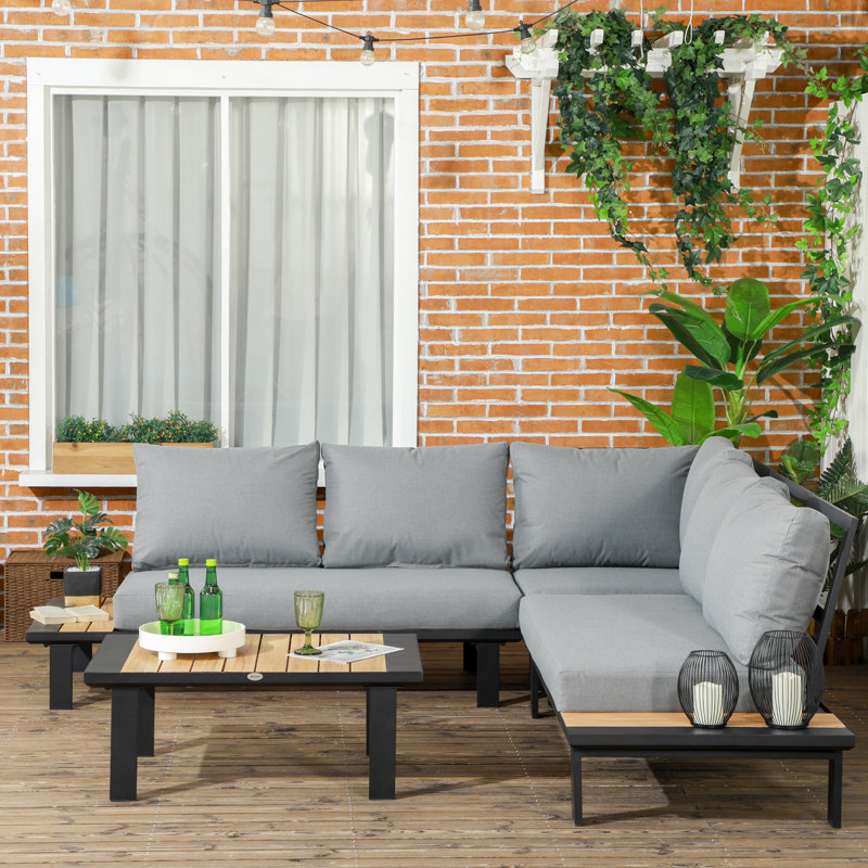 Glenhaven 5 - Person Seating Group with Cushions