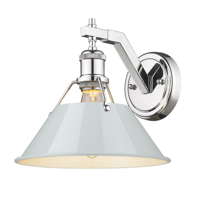 Weatherford Steel Spotlight, Chrome, Dusky Blue