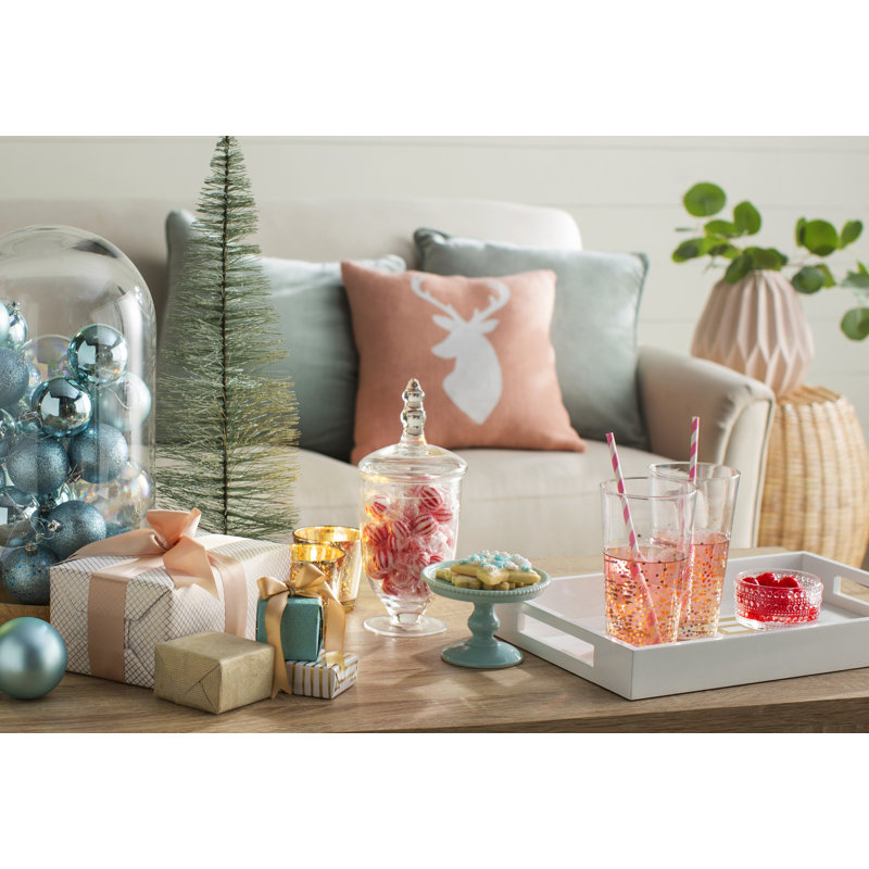 Décoration de boule décorative des Fêtes, Vin, H 2,4 po x l 2,4 po x P 2,4 po