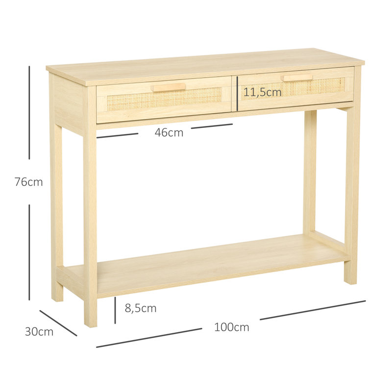 100cm Console Table