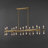 Mazelina 26 - Light Dimmable Modern Linear Chandelier