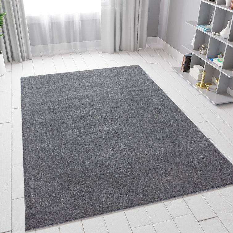 Hebbville Handwoven Grey Rug