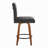 Hank 26" Fixed-Height Counter Stool With Bent Wood Legs - Set Of 2-109244157