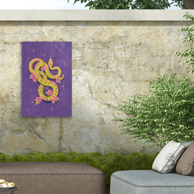 Toile d'extérieur Raissa Oltmanns Snake, H 12 po x l 19 po
