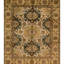Dharma Oriental Area Rug in Ivory/Black/Khaki/Yellow/Teal