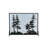 Jakailyn 1 Panel Steel Fireplace Screen