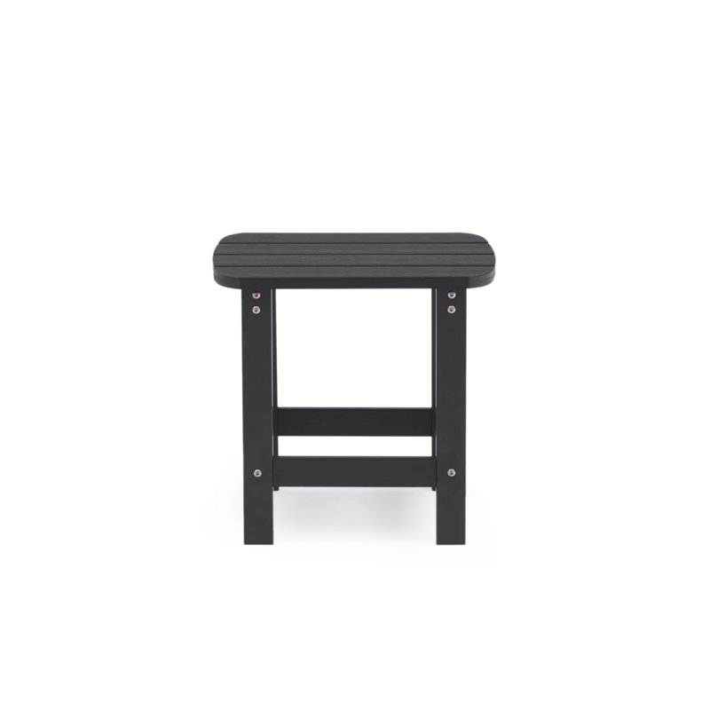 Table d'appoint d'extérieur Bostwick, Noir