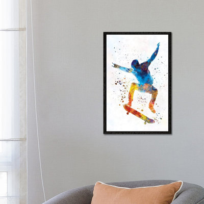 Skateboarder I by Paul Rommer - Painting on Canvas