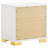 Jeremiah White 2-Drawer Nightstand