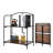 Lejon No Assembly Folding Etagere Bookcase-535560366-441723494