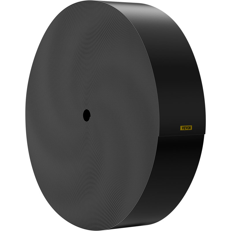 Black Vinyl 10" x 300 ft Landscape Edging Roll