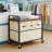 Heavy Duty Laundry Sorter Cart With 6 Removable Bags, 295L Large Capacity, Lockable Wheels, And Sturdy Metal Frame For Home Organization