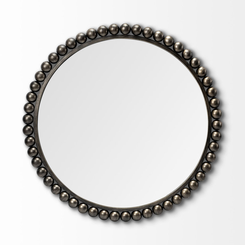 Aydrien Mirror, 43" x 43", Black