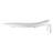 9500SSCT Open Front Toilet Seat, No Cover, Steel Slow Close Hinges, ELONGATED, Plastic, White