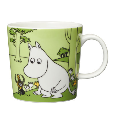 Moomin Mug 10oz Moomintroll Green