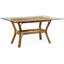 Trellis Glass Dining Table-71012592-71012601