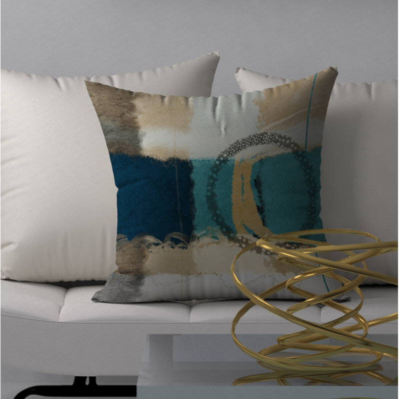 Housse de coussin carrée/insert, 24" X 24"