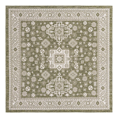 Tapis intérieur / extérieur brun Anarsja Southwestern