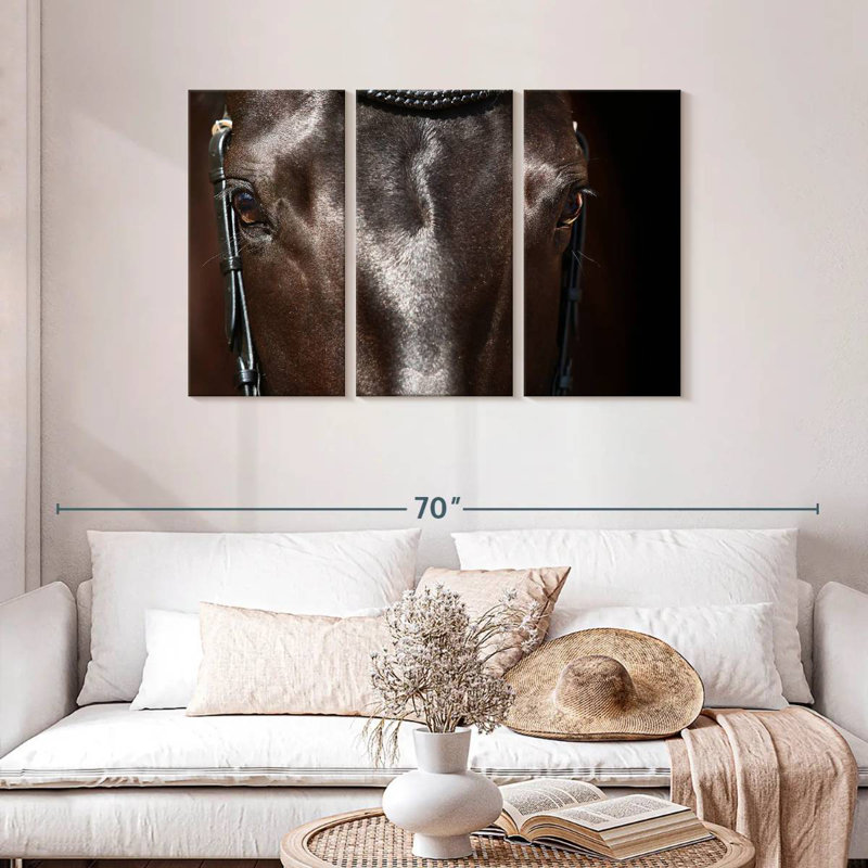 Horse Face, 28" H x 45" W
