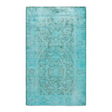 Overyed One-of-a-Kind Rectangle 3'1" X 5'1" Hand Knotted Area Rug