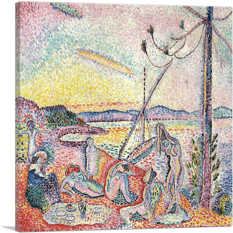 " Luxury, Serenity And Pleasure 1905 " by Henri Matisse Painting Print
