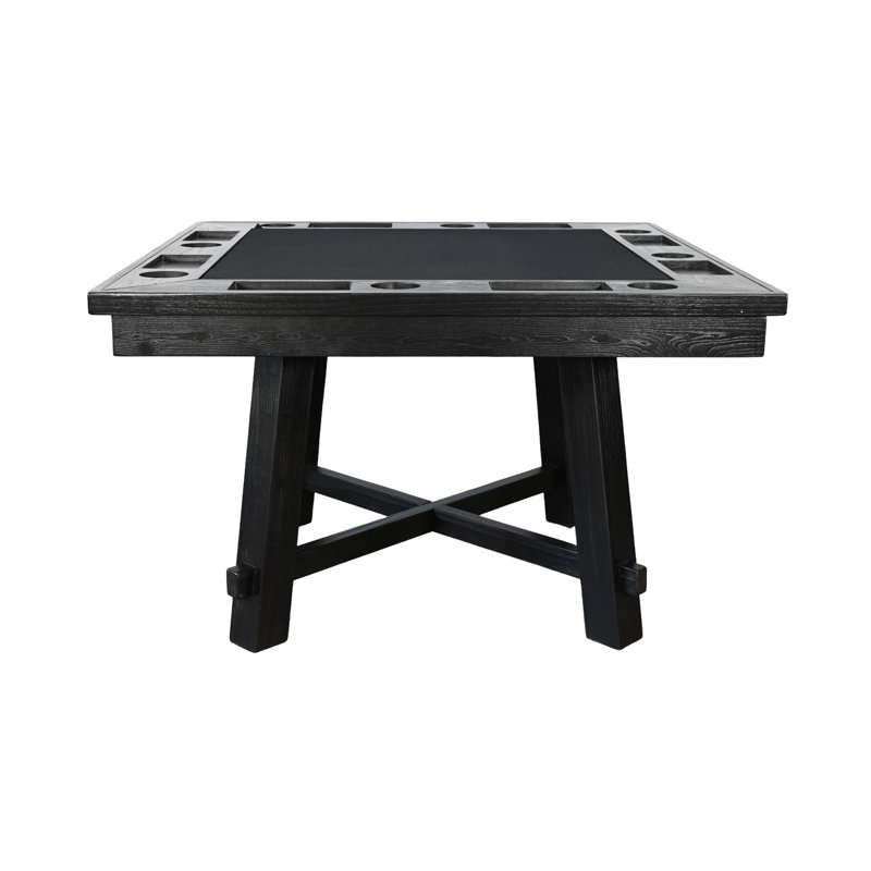 Black Square Reno Poker Dining Table