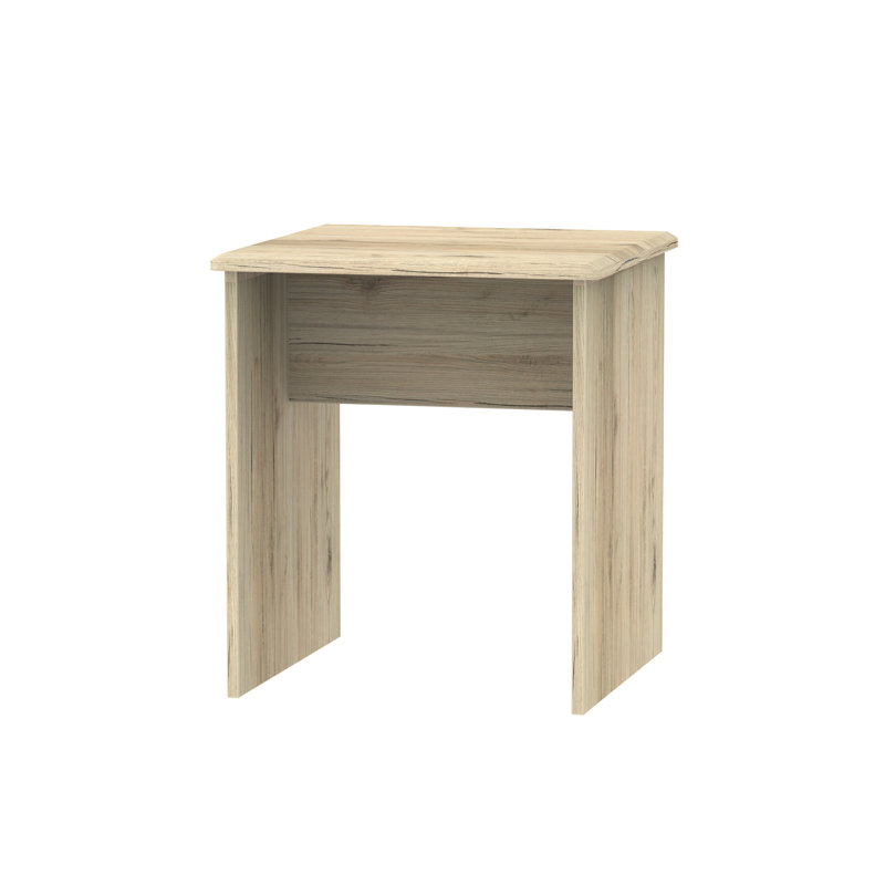 Fully Assembled Yantarni Side Table, Bordeaux Oak