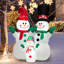 Bonhomme de neige de Noël gonflable