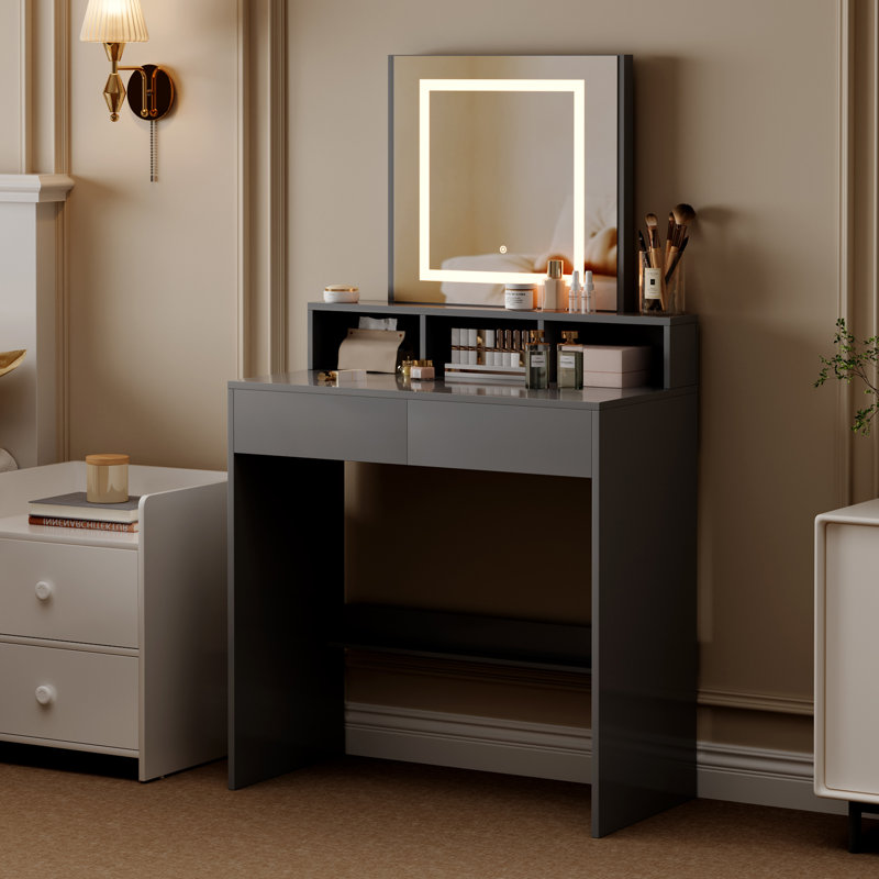 Dressing Table, Grey