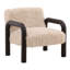Johnson Faux Fur Occasional Chair, Sand-2065046462