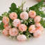 2 PCS de fleurs de fantaisie, petites fleurs de fleurs de thé, décoration de bureau de mariage-403058187