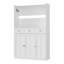 Armoire de buanderie 78,7 "avec 5 tiroirs, comptoir large 78,7"