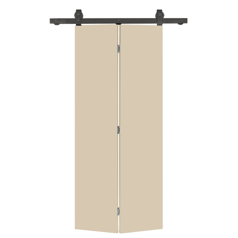 Porte pliante 80 po, 24 po x 80 po, Beige