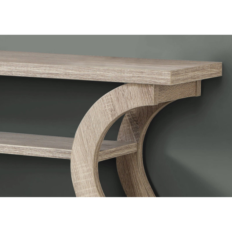 Console étroite pour couloir - Taupe