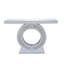 O Shaped Mirror Console Table With Crystal Hallway Entry Home DéCor, Handicrafts Mirror Table For Living Room,Mirror Glass Table For Room