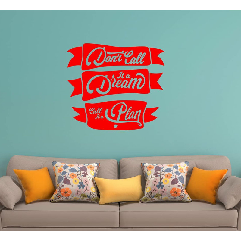 Adhésif décoratif, Rouge, H 18 po x l 21 po