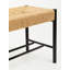 Oberle Wicker Bench